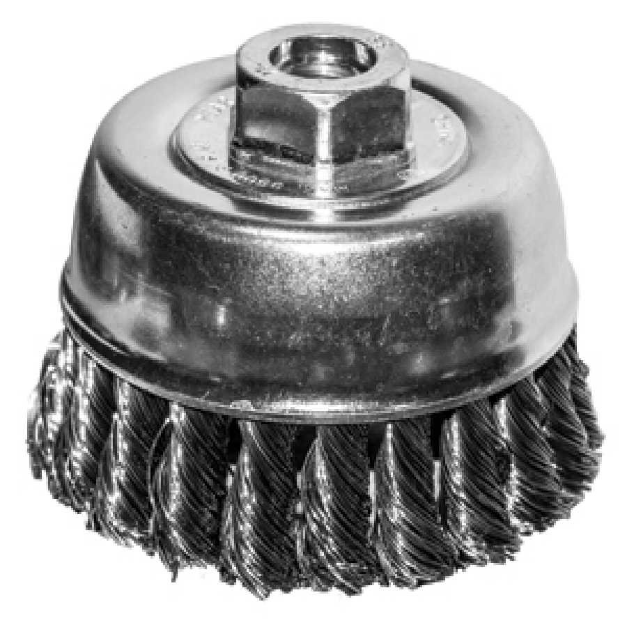 6" Knotted Wire Cup Brush