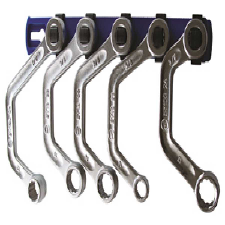 5 Piece Bypass Wrench Set