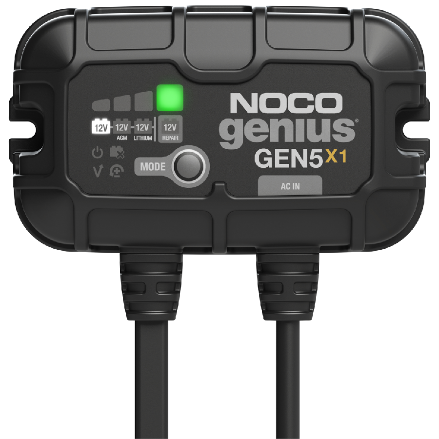 NOCO Company GEN5X1 12V 1-Bank, 5-Amp On-Board Battery Charger