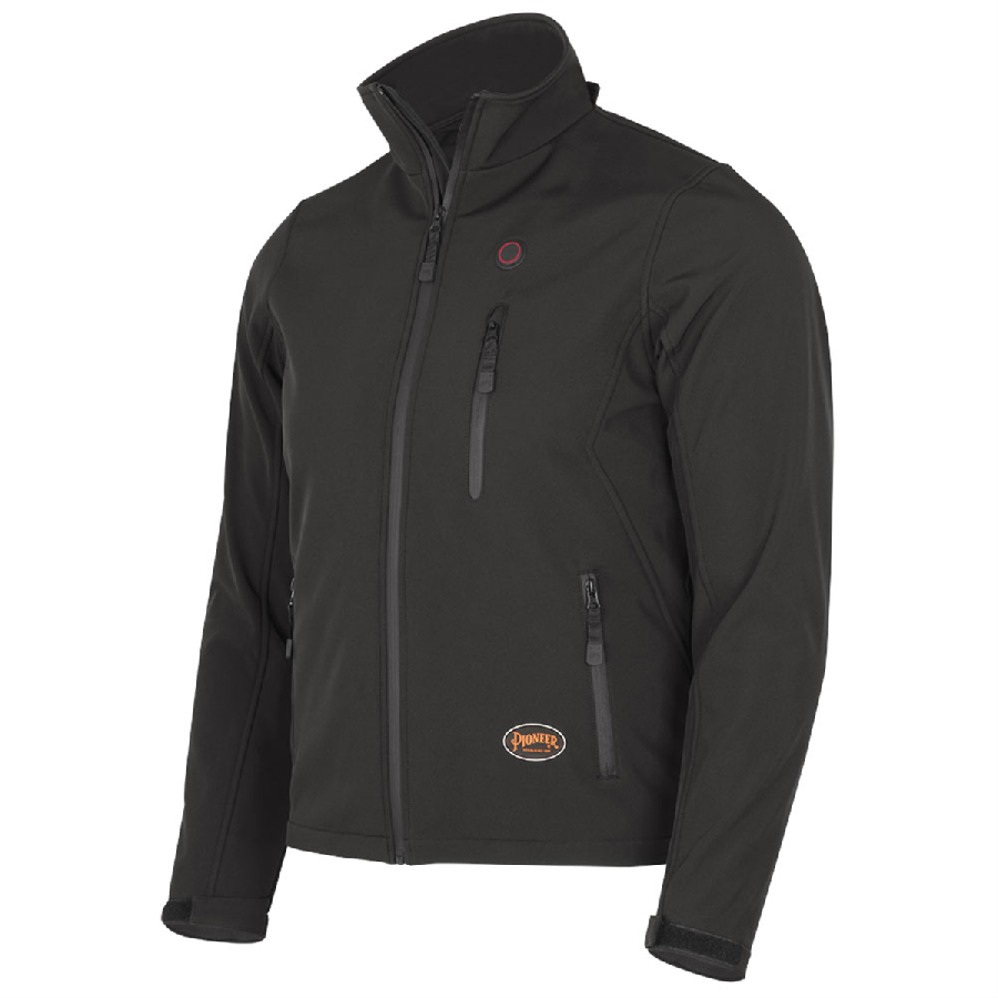 Pioneer Pioneer - Heated Softshell Jacket - Black - Size 4XL