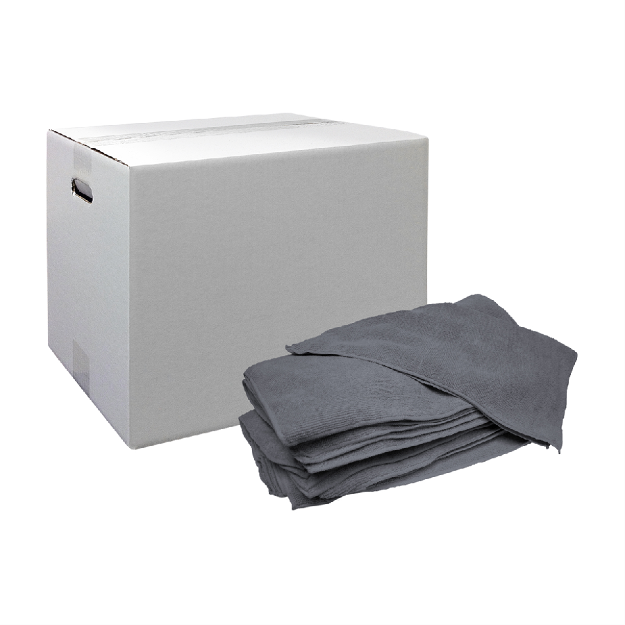 Intex Bulk Box Grey Terry Microfiber Towels