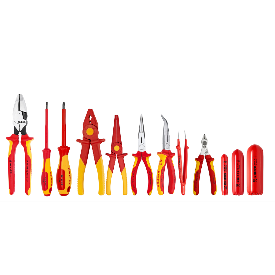 KNIPEX 12 Pc 1000V Insulated Electrical Vehicle (EV) Set