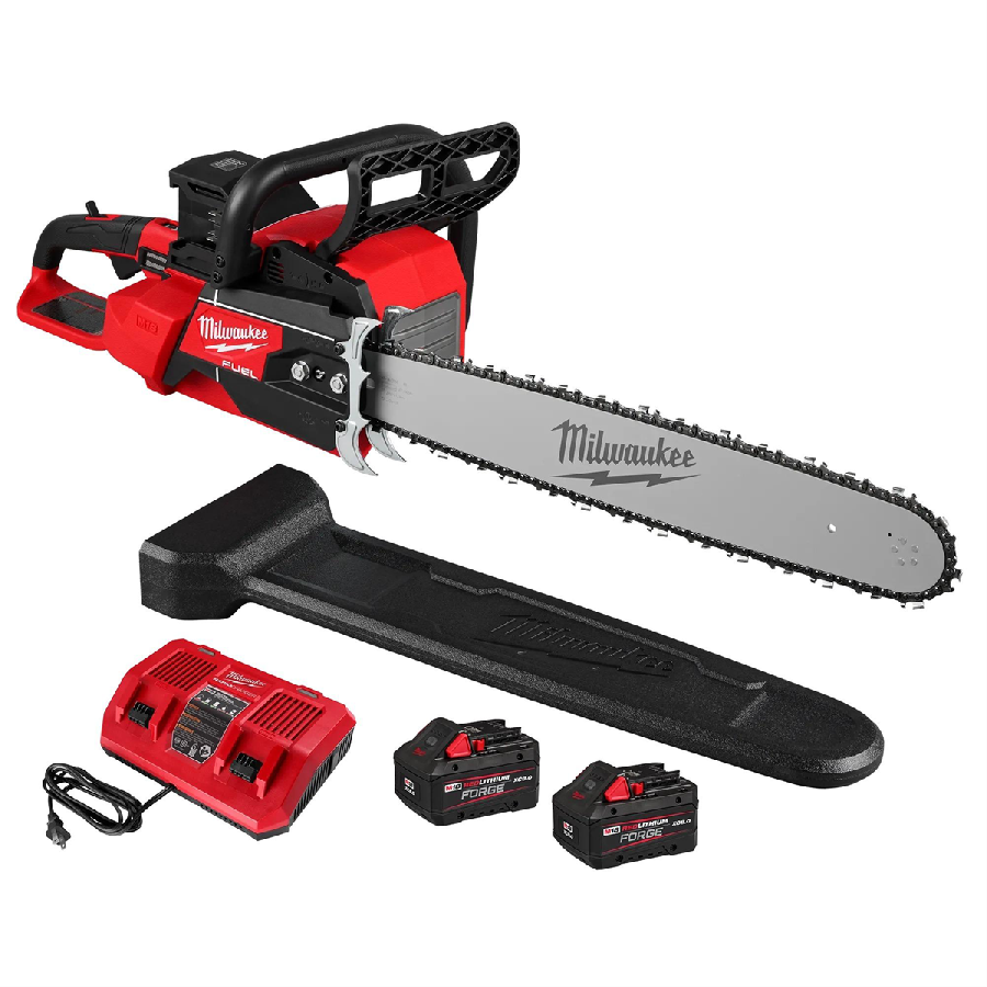 Milwaukee Tool M18 FUEL 20 Inch Dual Battery Chainsaw Kit