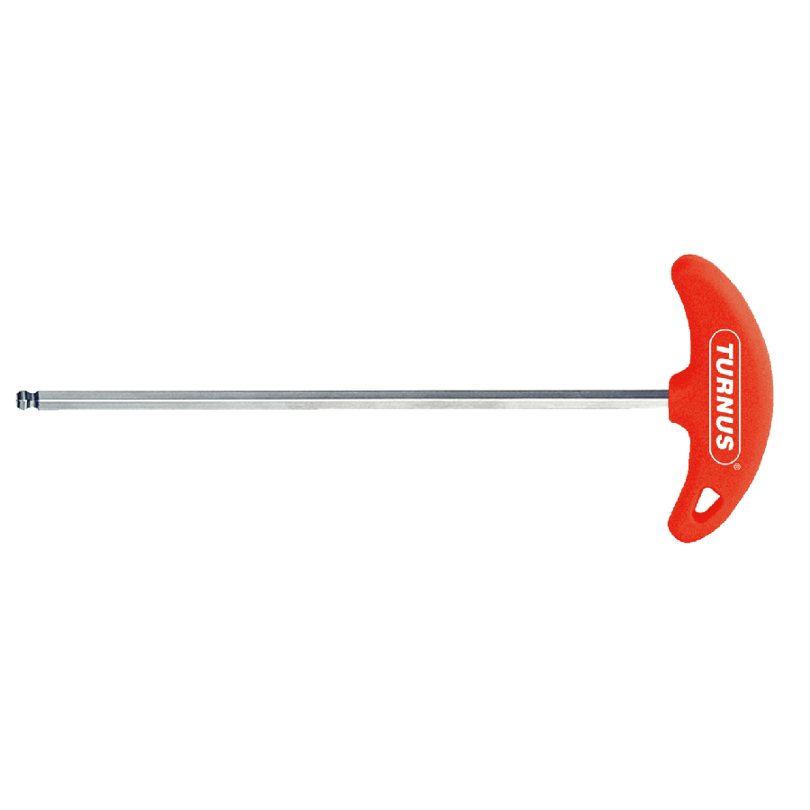 Screwdriver with ball head and T-handle