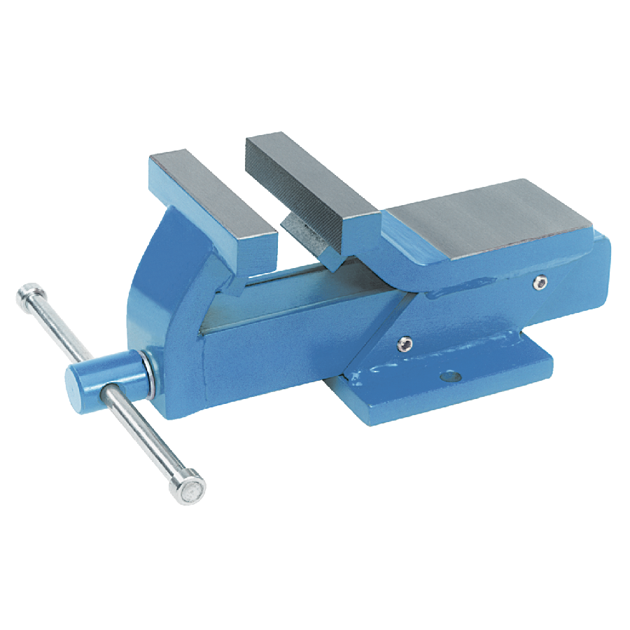 All-steel vise with jaw spread, 30 mm jaw height, up to 155 mm