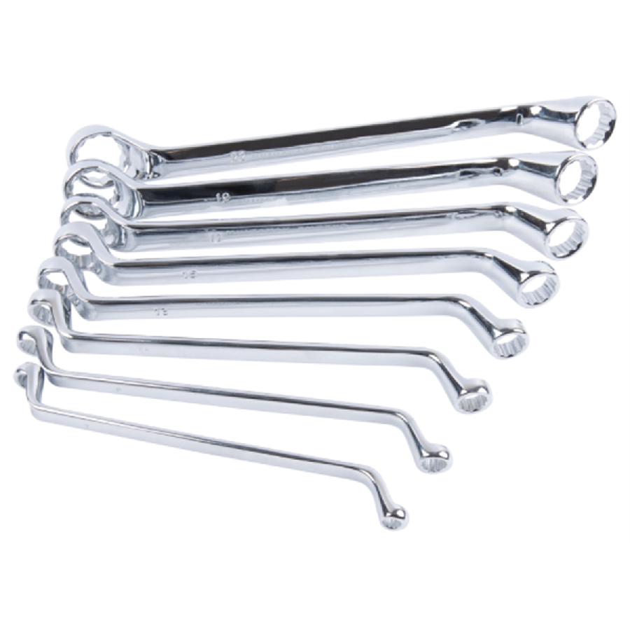 Performance Tool 8pc Offset MET Box Wrench Set