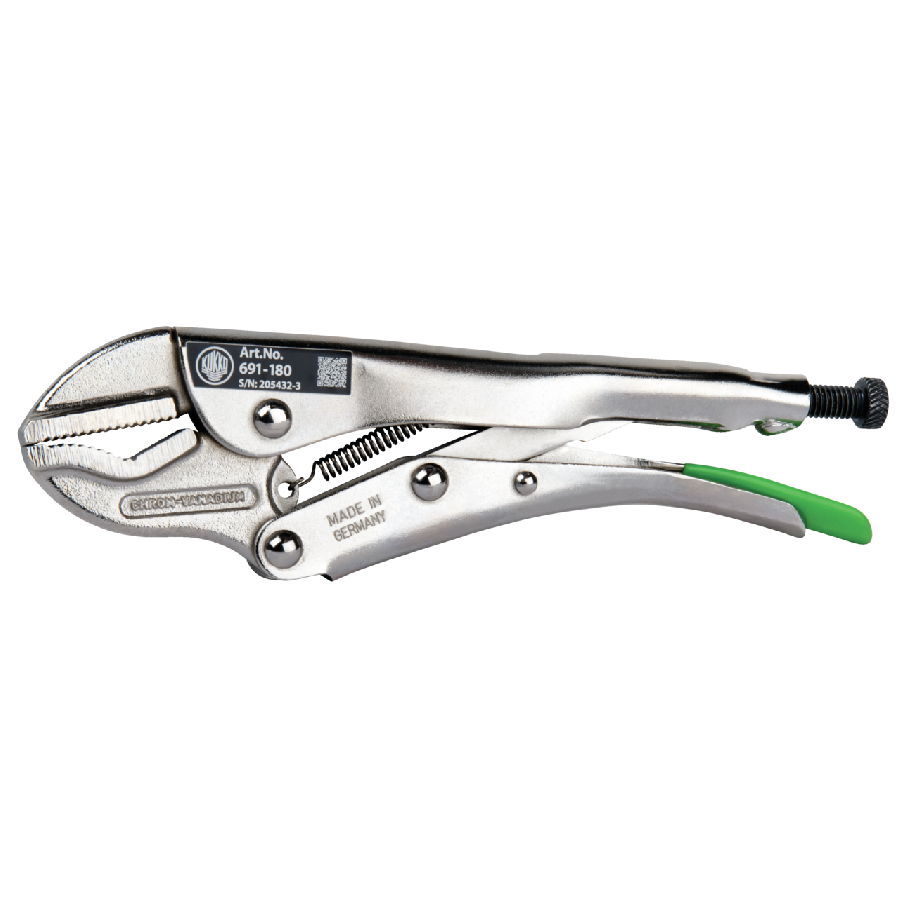 Prism grip pliers 7"/180 mm