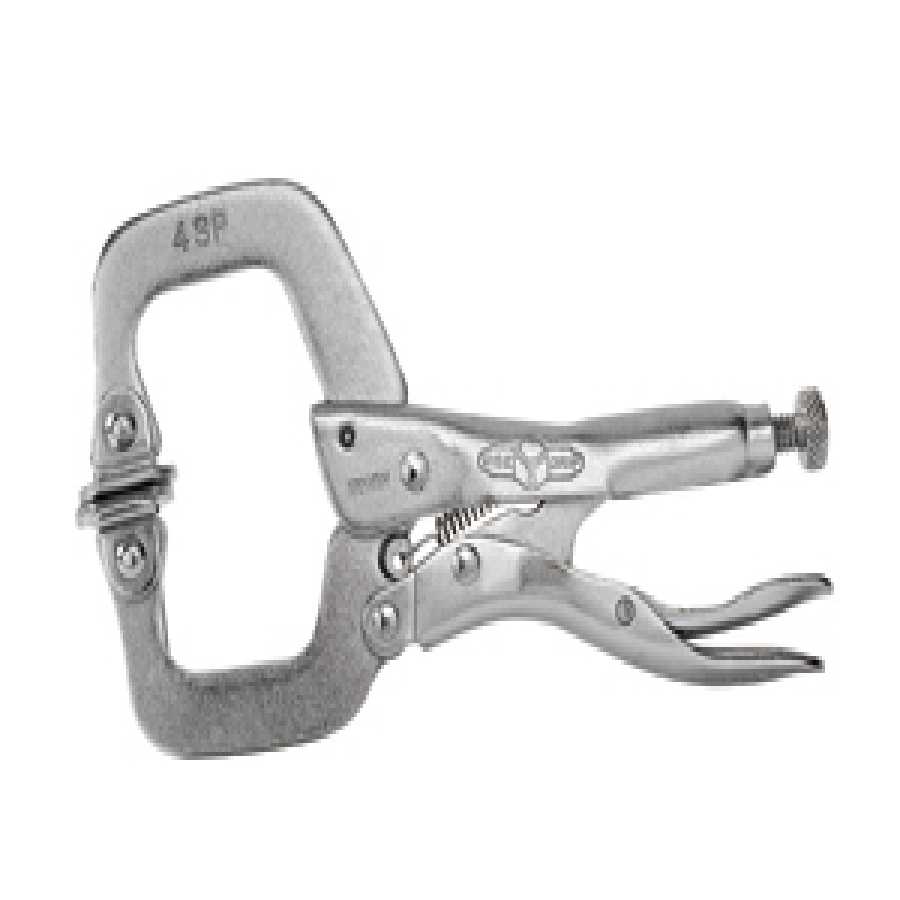 Locking C Clamp w/ Swivel Pad 4 Inch VGP4SP