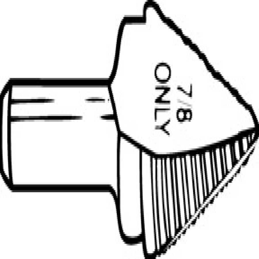 UN11 Fractional/Self-Starting, Single Hole 7/8 Inch