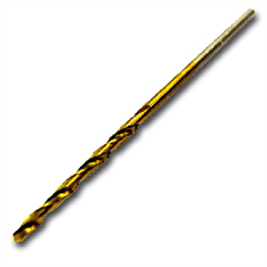 Titanium Coated Drill Bit, 1/8 In Diameter