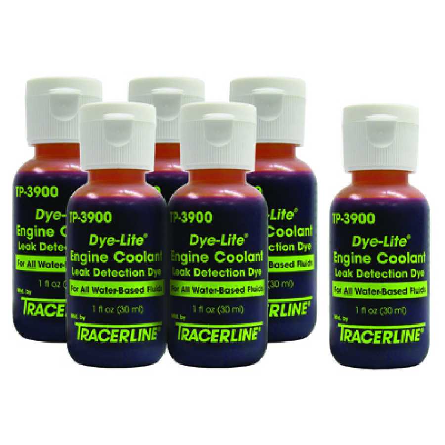 Dye Engine Coolant 1 Oz - 6/Pk