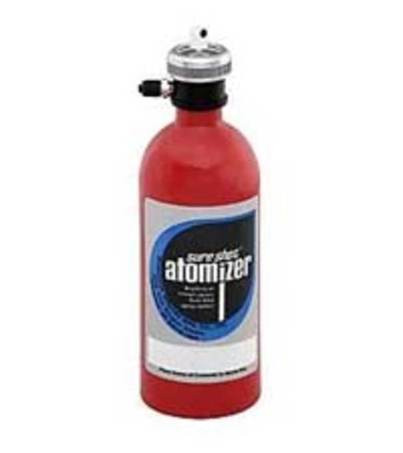 Model B Aluminum 16 Oz Red Powder Coated Aluminum Sprayer w/ Chr