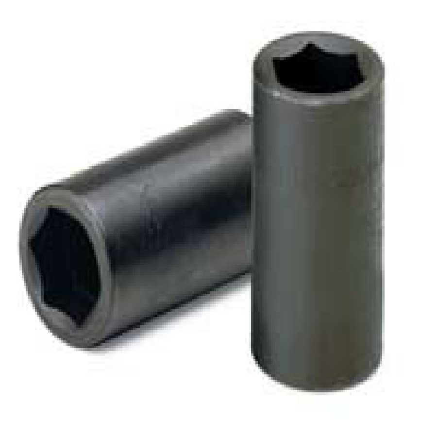 3/8 In Drive 6 Pt Deep Fractional Impact Socket - 3/8 In