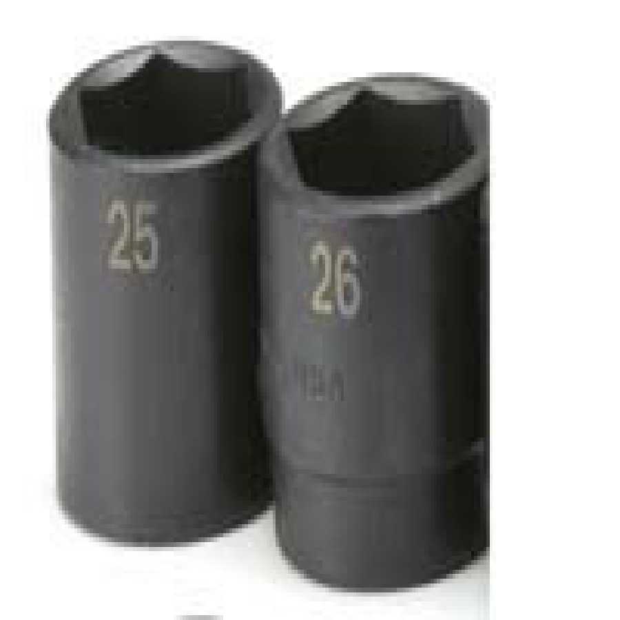 1/2 In Drive 6 Pt Std Metric Impact Socket - 30mm