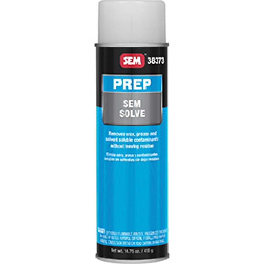 SEM Vinyl Plastic Prep Solve 20 Oz Aerosol