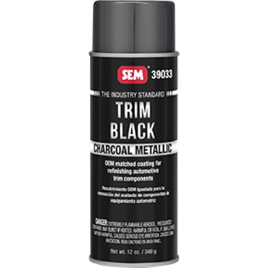 Charcoal Trim Metallic Aerosol