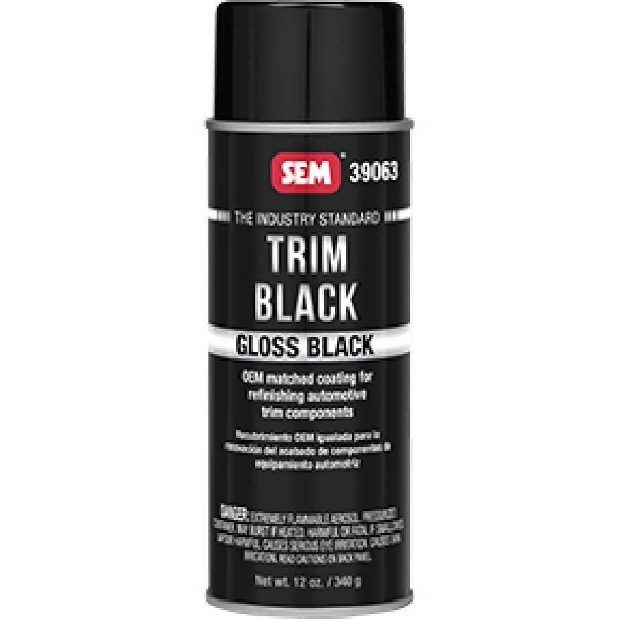 Gloss Trim Aerosol - Black