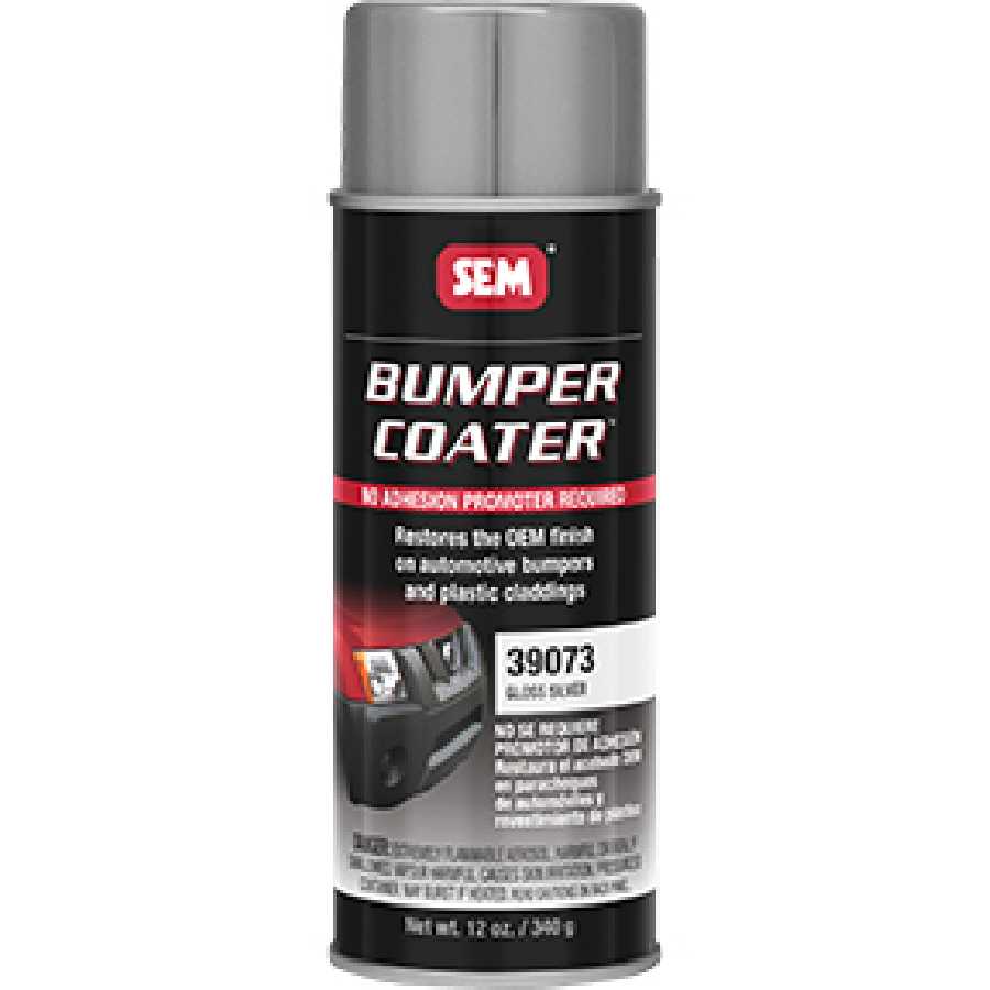 Bumper Coater 12 Oz Aerosol - Gloss Silver