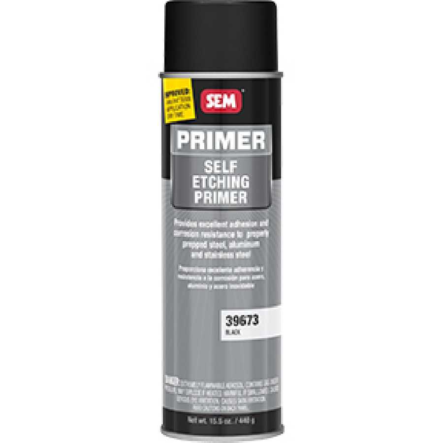 Self Etching Primer Aerosol - Black