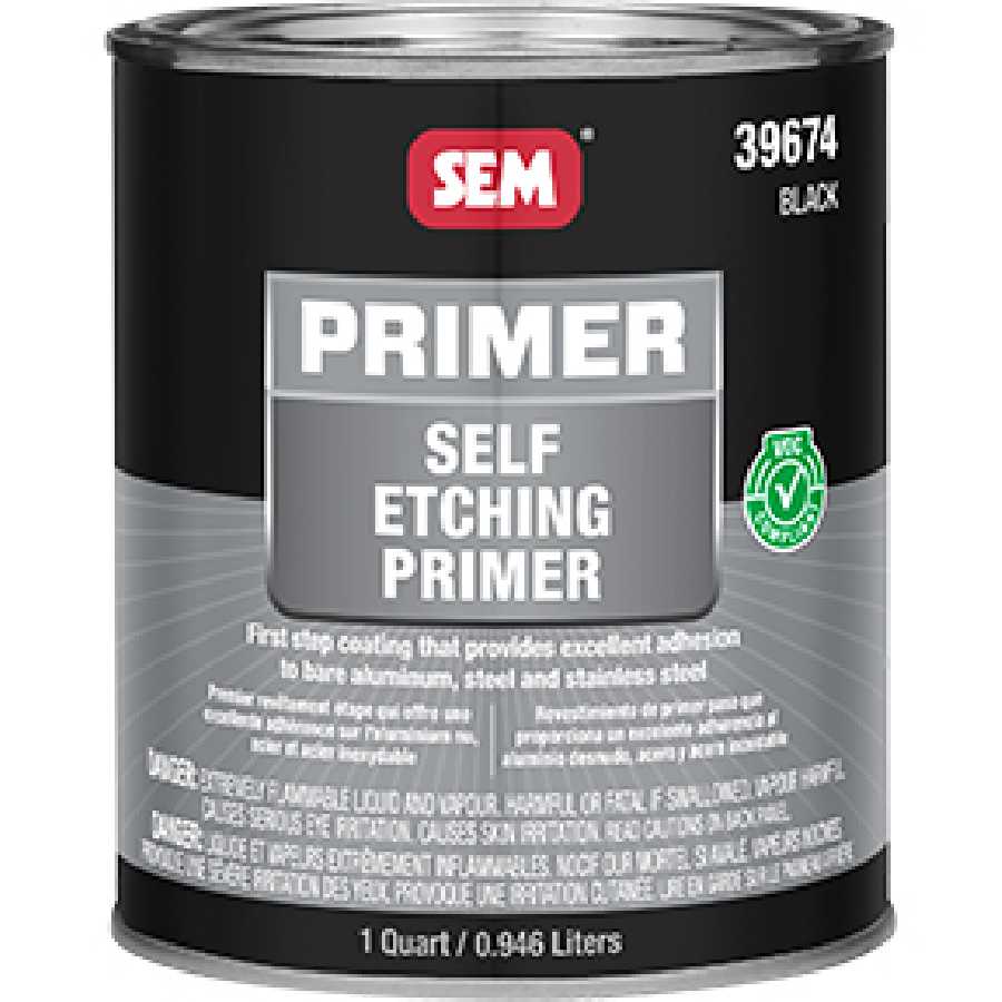 SELF ETCHING PRIMER BLACK QUART