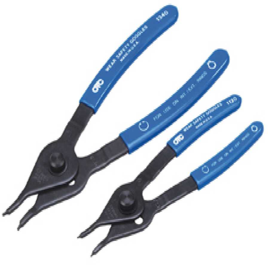 Straight Tip Convertible Retaining Ring Plier Kit