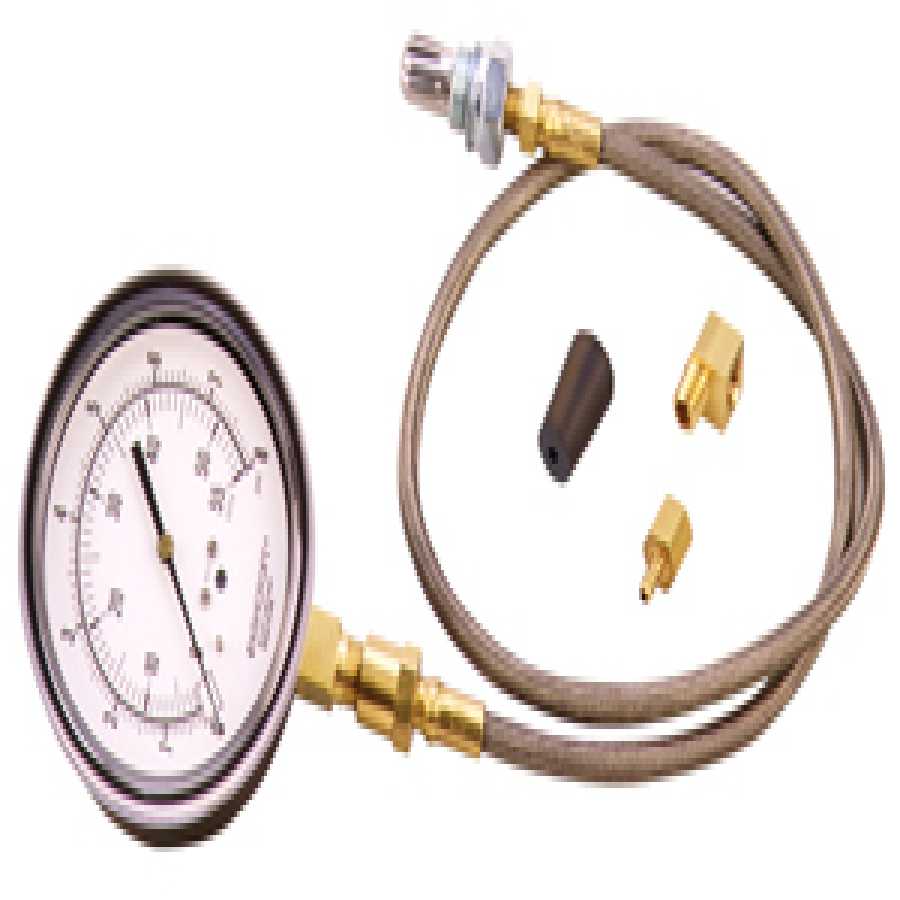 Exhaust Back Pressure Gauge