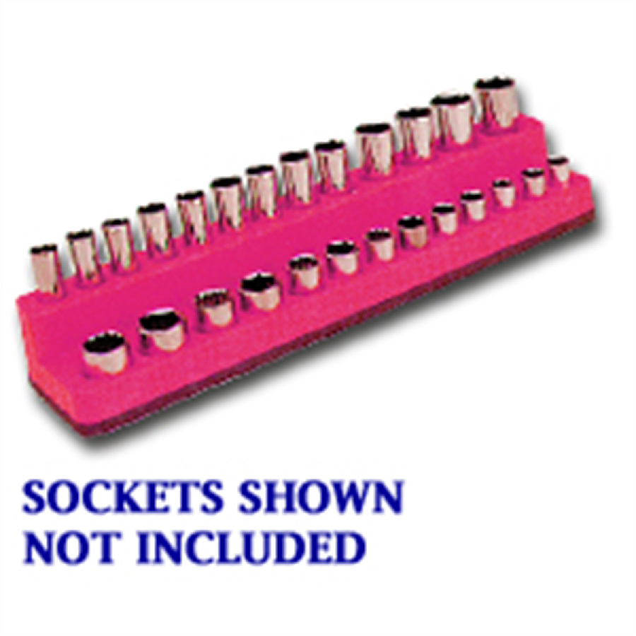 1/4 In Dr Shallow / Deep Socket Organizer w/ Magnetic Base