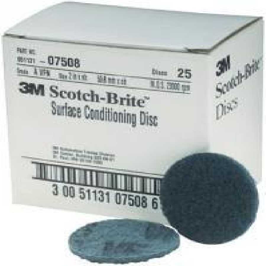 Scotch-Brite Velcro Surface Conditioning Discs - 2 In Medium -