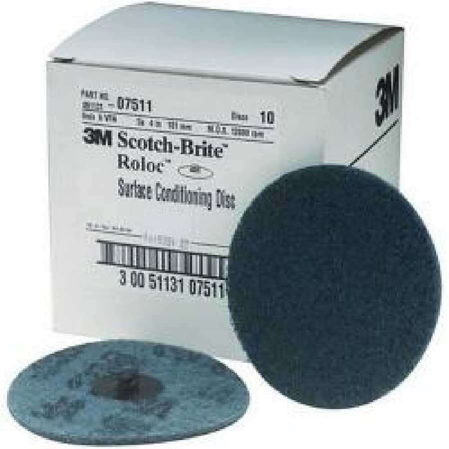 Scotch-BriteA(R) RolocA(R) TR Surface Conditioning Disc - 4 In -