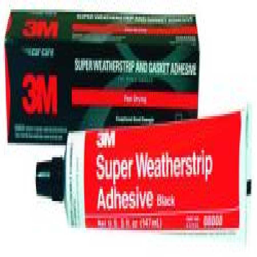 Weatherstrip Adhesive - Black - 5 Oz