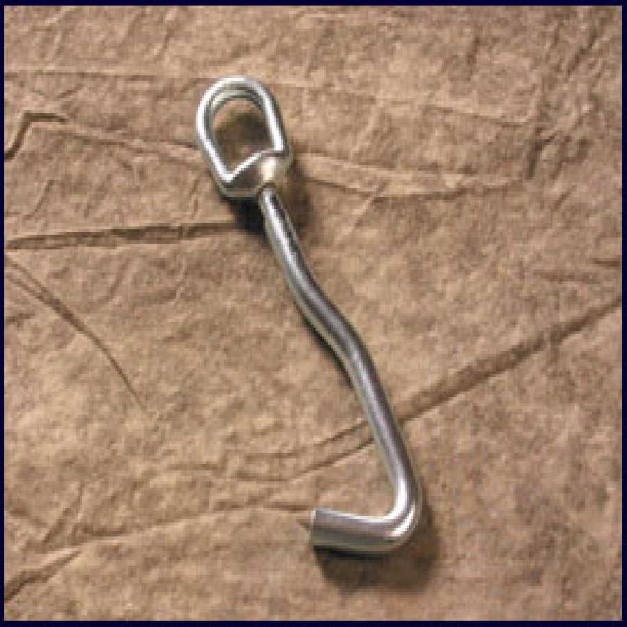 Small Round Nose Sheet Metal Hook