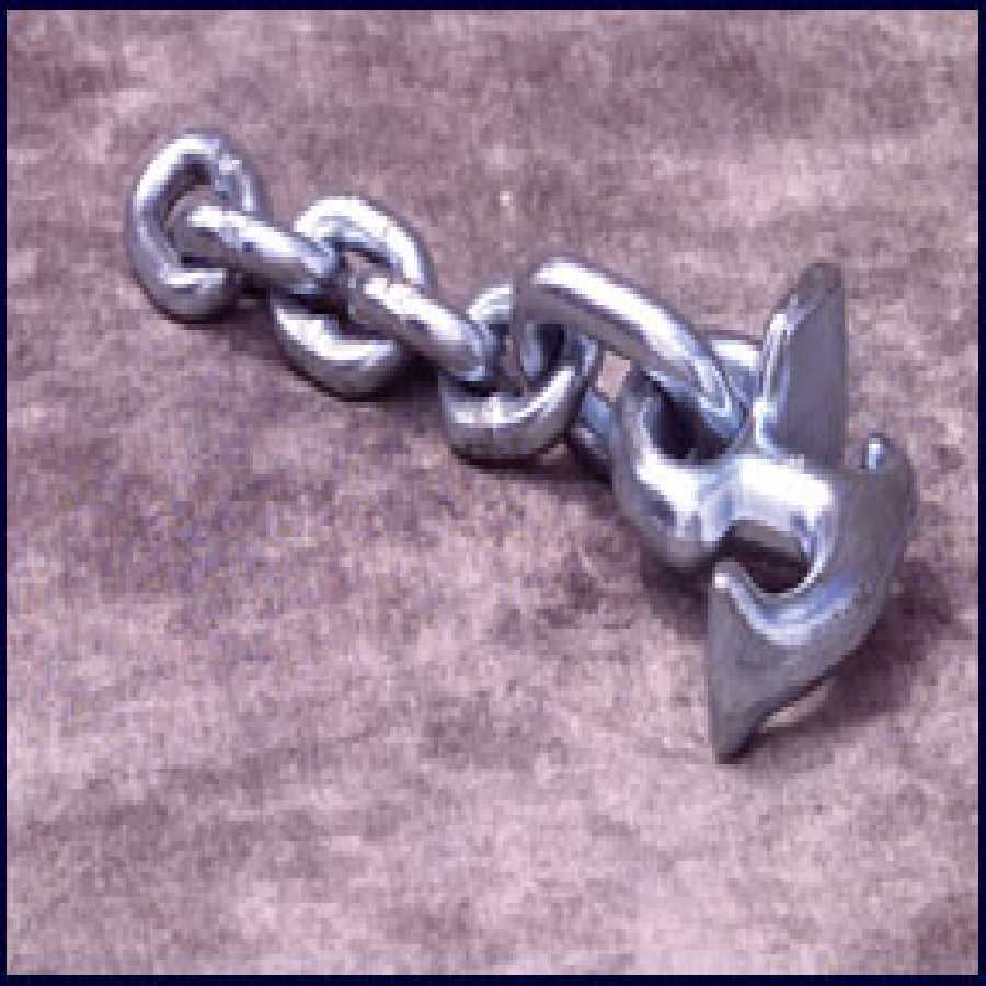 GM R Hook w 5/16 x 9 In Chain