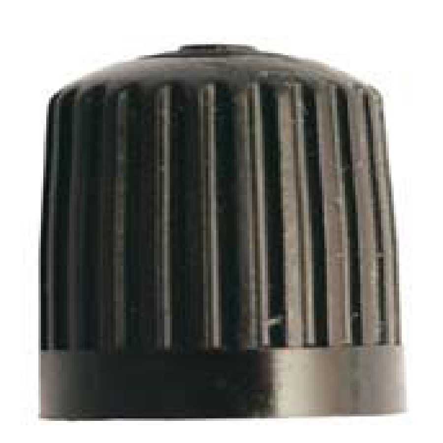 Valve Cap - Plastic Dome Shape