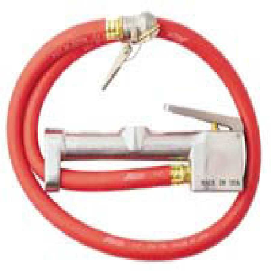 Inflator Gage - Chuck Clip w/ Single Head Chuck