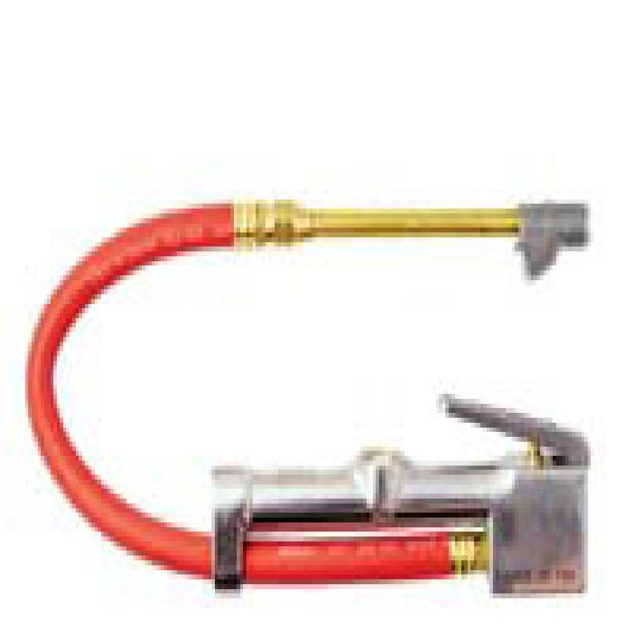 Inflator Gage - Dual Head Straight Foot Chuck