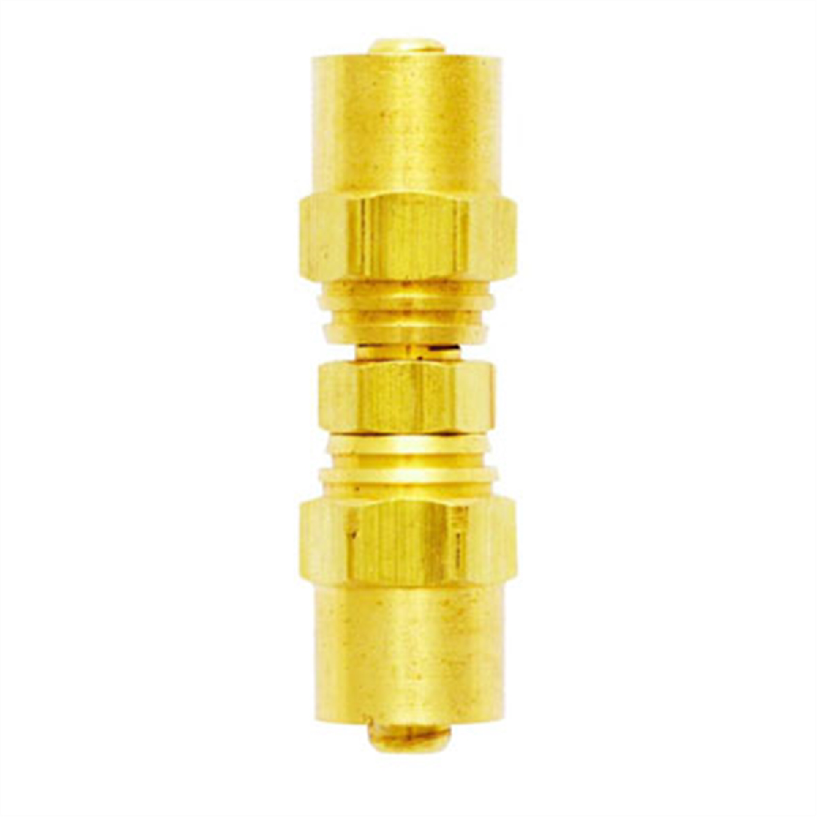 Re-usable Brass Hose Fitting Mender - 1/4 In ID