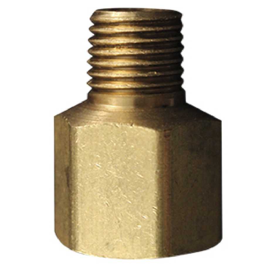 Brass Adapter 3/8 In NPT Female x 1/4 In NPT Male