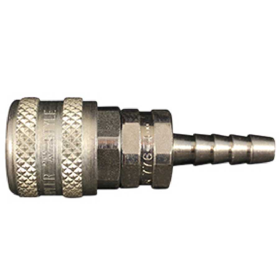 A-Style Coupler - 3/8 In Hose Barb