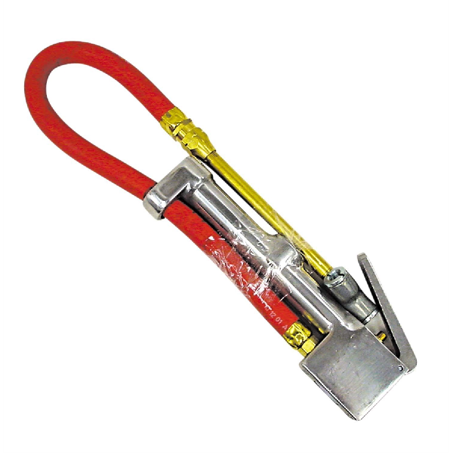 Window Tire Inflator Gage Dual Head Straight Chuck