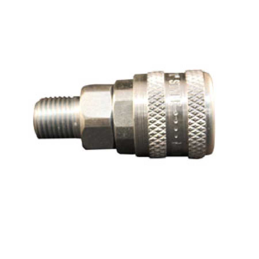 ARO Style Air Hose Coupler Male 1/4 In NPT