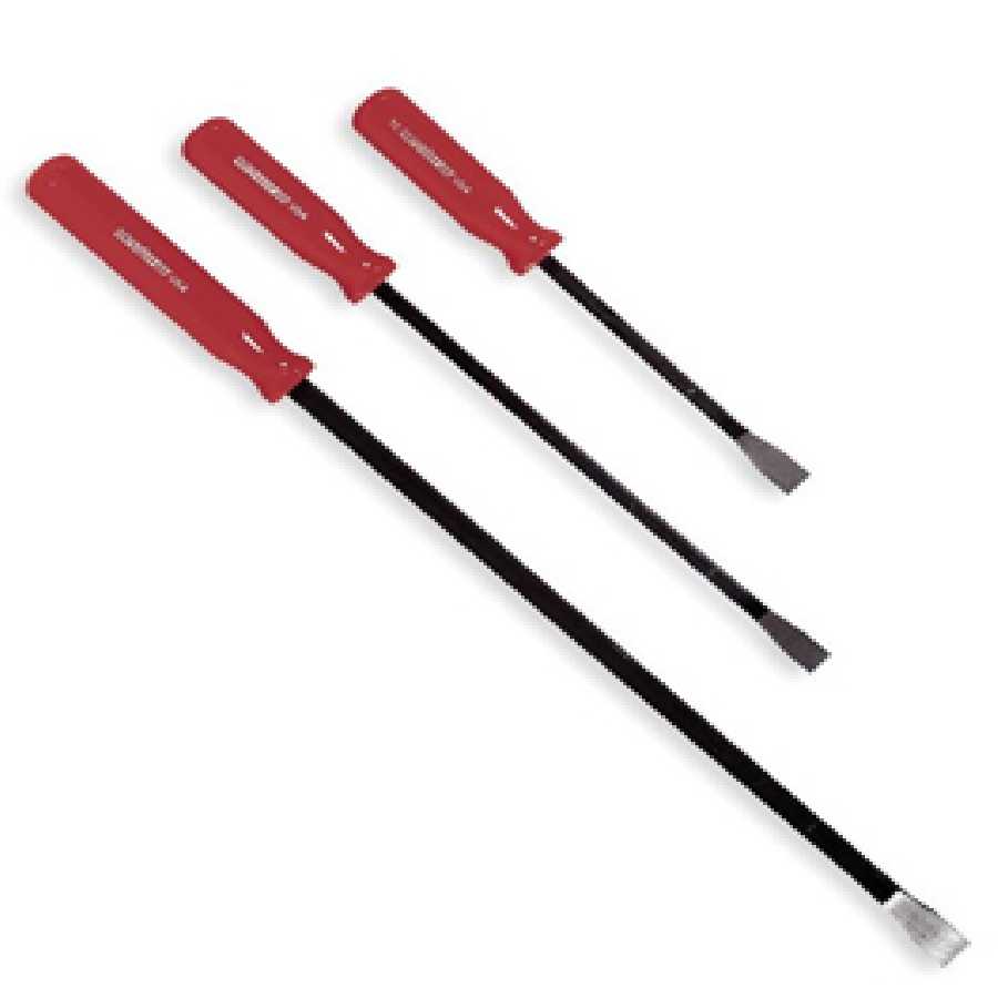 Screwdriver Style Pry Bar Set - 3-Pc