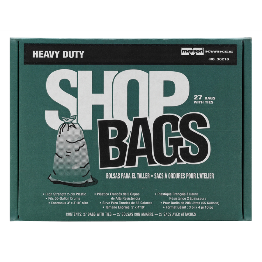 Kwikee(TM) Shop Bags - 27/Pk - 55 Gal