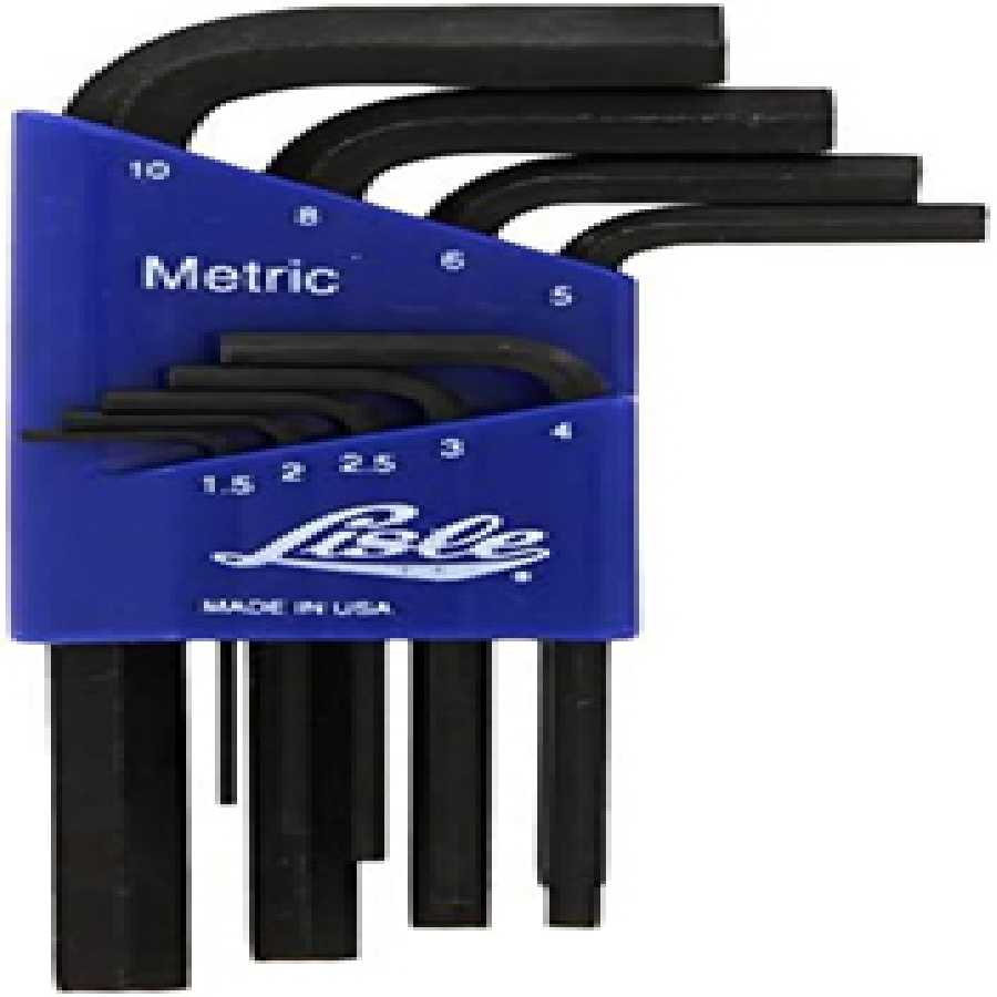 Metric Hex Key Set