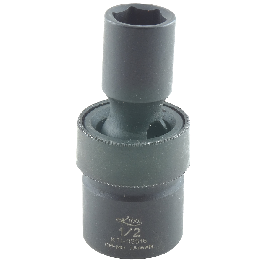 Standard Flex Impact Socket - 1/2 In Dr 6 Pt - 1/2 In