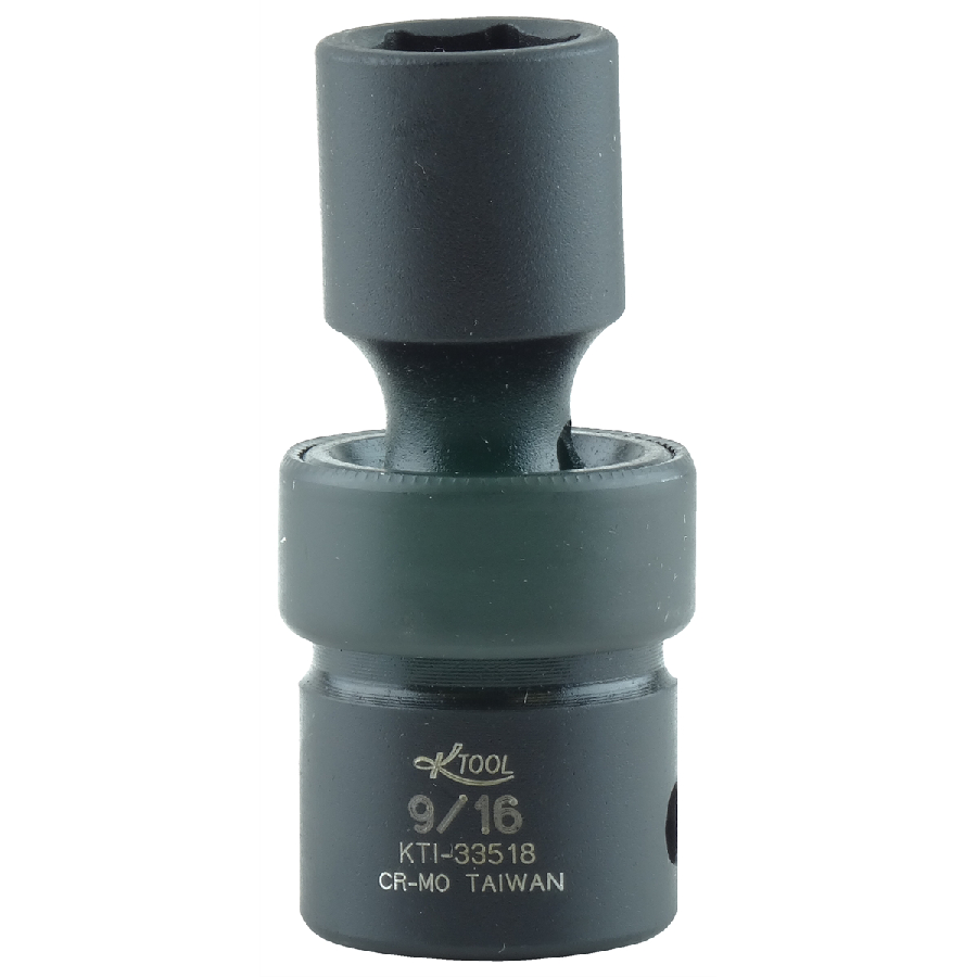 Standard Flex Impact Socket - 1/2 In Dr 6 Pt - 9/16 In