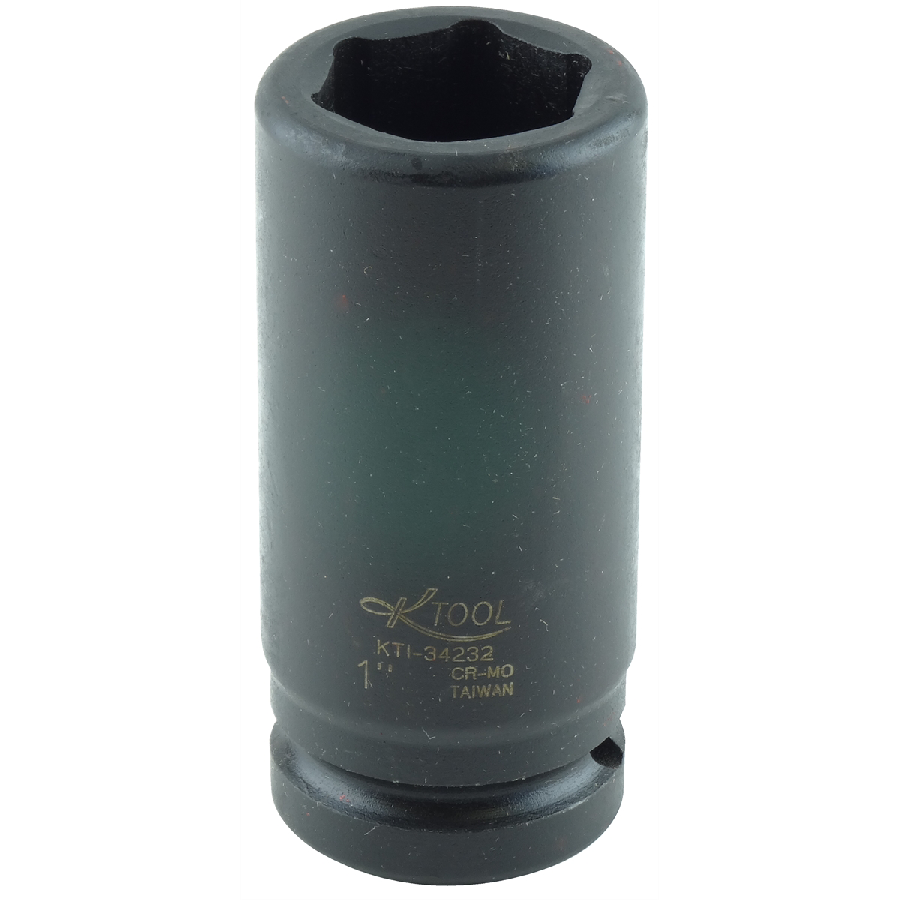 Deep Impact Socket - 3/4 In Dr 6 Pt - 1 In