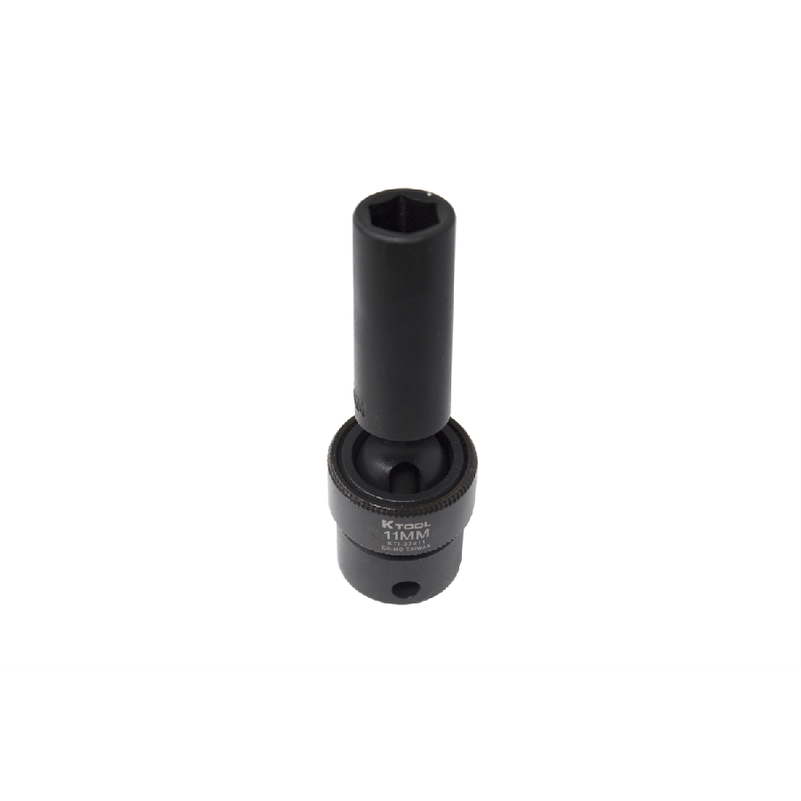 Deep Flex Impact Socket - 3/8 In 6 Pt - 11mm