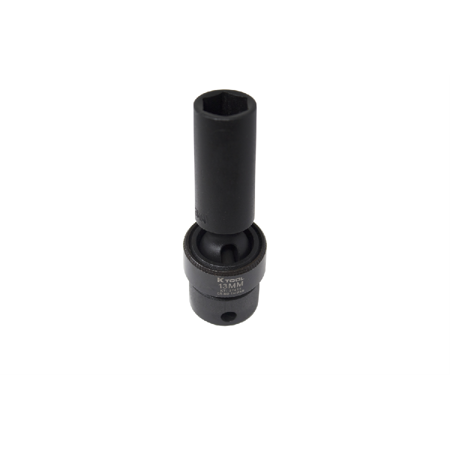 Deep Flex Impact Socket - 3/8 In 6 Pt - 13mm