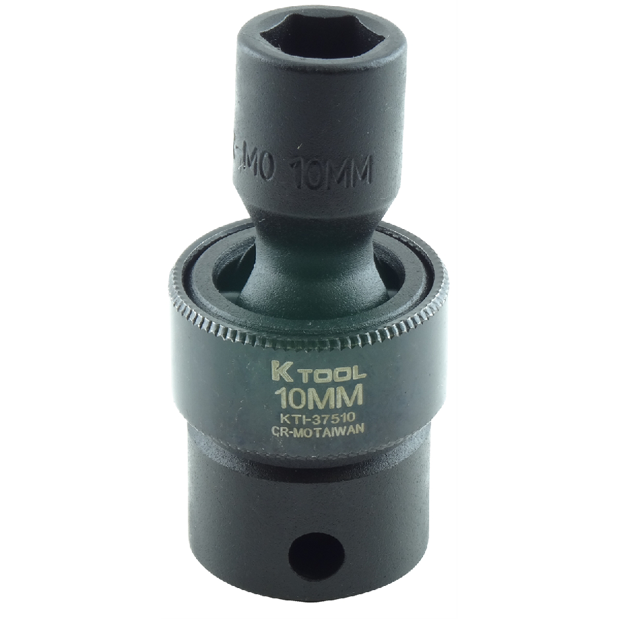 Standard Flex Impact Socket - 3/8 In Dr 6 Pt - 10mm