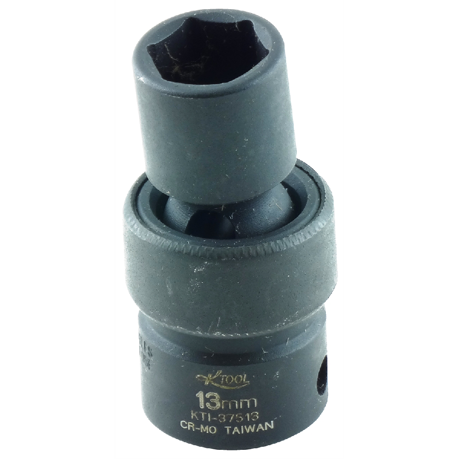 Standard Flex Impact Socket - 3/8 In Dr 6 Pt - 13mm